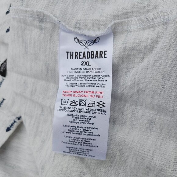 Threadbare Men's Polo 2XL BNWT - Picture 7 of 7